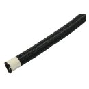 Braided hose 1/2" (12.5mm). Black nylon