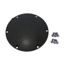 Kupplungsdeckel Derby Cover schwarz für Harley XL...