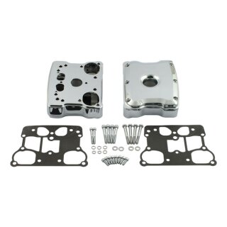 Custom Style Motor Rocker Cover Kit chrom für Harley Twin Cam 99-17