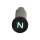 3/8 indicator light. Green, with N neutral symbol