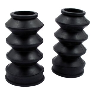 Gabel Faltenbälge Bobber Boots 39mm für Harley Sportster Iron Nightster 08-22