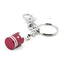 KEYCHAIN PISTON RED