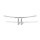 1-1/4" Fat Wishbone handlebar. Chrome