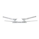 Custom Fat Bar Z Lenker chrom 32mm für Harley 82-21 mit Teilegutachten