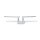 HANDLEBAR ADJUSTABLE STRAIGHT, 1" CHROME