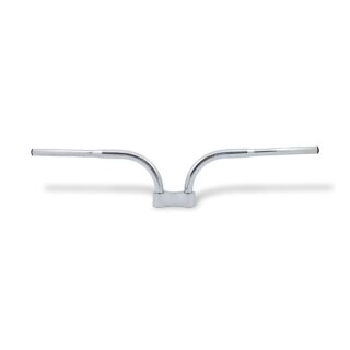 HANDLEBAR ADJUSTABLE ROUND, 1" CHROME