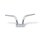 HANDLEBAR ADJUSTABLE ROUND, 1" CHROME