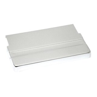 Obere Batterie Abdeckung verchromt für Harley FL Shovelhead 65-84