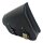 Ledrie, leather swing arm bag left, 12 liter. Black