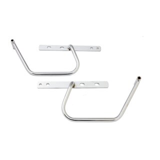 SADDLEBAG SUPPORTS SPORTSTER CHROME
