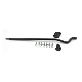 Forward control reduced reach kit black for Harley Dyna 06-17