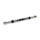 Billet Alu Deep Cut Schaltstange schwarz für Harley...