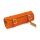 TOOLBAG CROC ORANGE LEATHER