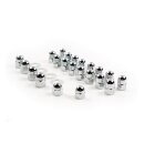 Colony, Shovel rocker box top nut kit. Chrome, Acorn