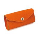 FRONTBAG CROC ORANGE LEATHER