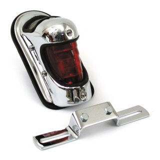 Beehive Rücklicht  chrom für Harley WL Flathead Panhead 39-46