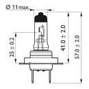 HEADLAMP BULB H7 BLUEVISION MOTO