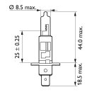 Philips Vision headlamp bulb H1