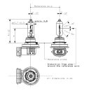 HEADLAMP BULB H9
