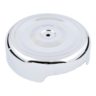 Air cleaner cover, Bobber Style. 8", chrome