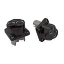 Tappet Block Set front/rear Black for Harley Evo Big Twin...