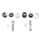 Custom Einbau Lenkerdämpfer Kit chrom für Harley Modelle 73-17