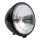 6-1/2" Springer headlamp assembly. 12V. Black