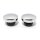 Ersatz Einschraub Tankdeckel Set chrom für Harley 96-99