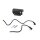 OEM Style 6 Volt Zündspulen Kit schwarz für Harley 1930-1954