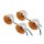 Chris Products, flat-lens FX turn signal kit. Chrome