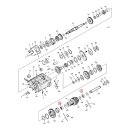 KOYO BEARING, COUNTERSHAFT/CLUTCH GEAR