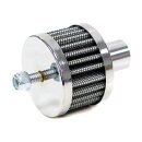 K&N, crankcase breather filter. Male 3/4" connector