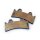 JAYBRAKE 6-P DIFF. BORE BRAKE PAD SET