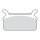 TRW brake pads rear, organic
