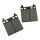TRW organic brake pads for PM 2 piston calipers