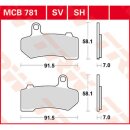 TRW, brake pads rear. Sintered