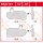 Bremsbeläge TRW LUCAS für Harley FLH FLT Touring V Rod 2008-2021 hinten