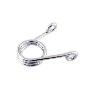 SCISSOR SOLO SEAT SPRING, CHROME 3 INCH