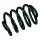 BARREL SOLO SEAT SPRINGS, 4 INCH