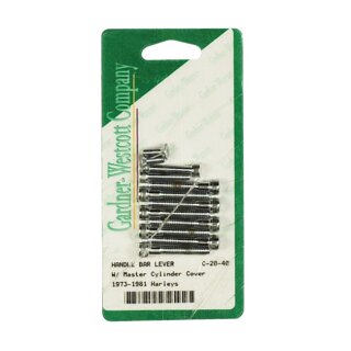 HANDLEBAR CONTROL SCREW KIT, ALLEN