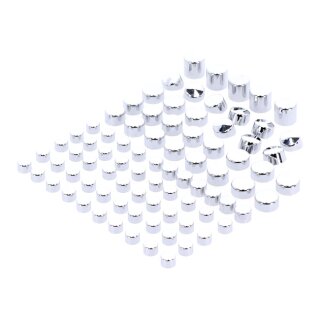Motor Schrauben Bolzen Cover Kit chrom für Harley Touring 99-06