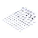 Motor Schrauben Bolzen Cover Kit chrom für Harley Touring 99-06