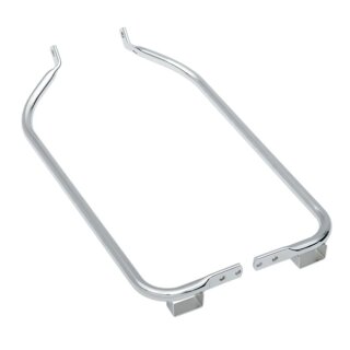 OEM Style Satteltaschen Haltebügel chrom für Harley Touring 04-08