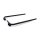 Saddlebag support bracket set. Black