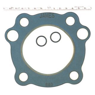 James, gasket cylinder head 3" bore .045" firering