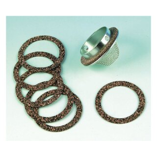 James, gasket wire/oil strainer. Cork