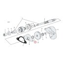 James, o-ring rocker/pushrod/kickstart shaft/oil defl. plate