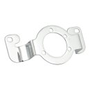 Air cleaner adapter bracket. Chrome