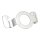 Air cleaner adapter bracket. Chrome