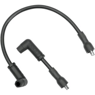 Zündkabel Accel 8.8 RFI Kohlefaser schwarz für Harley Panhead Shovelhead 65-84